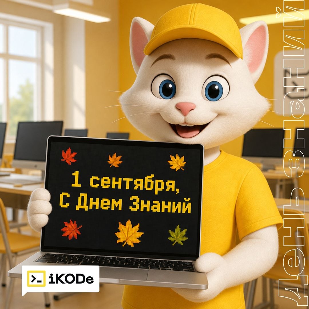 С 1 сентября!